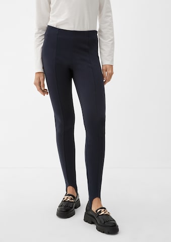 Skinny Leggings s.Oliver en bleu : devant