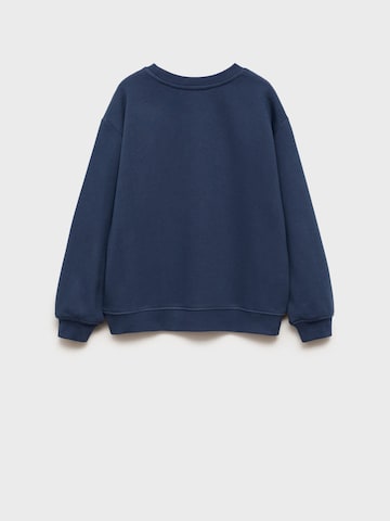 MANGO KIDS Sweatshirt in Blau