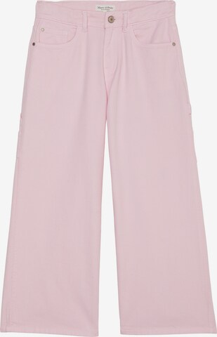 Marc O'Polo Wide leg Jeans in Lila: voorkant