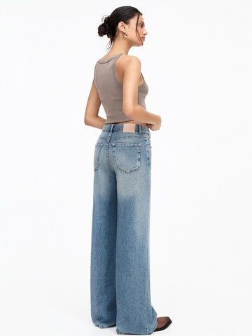 Wide leg Jeans di Pull&Bear in blu