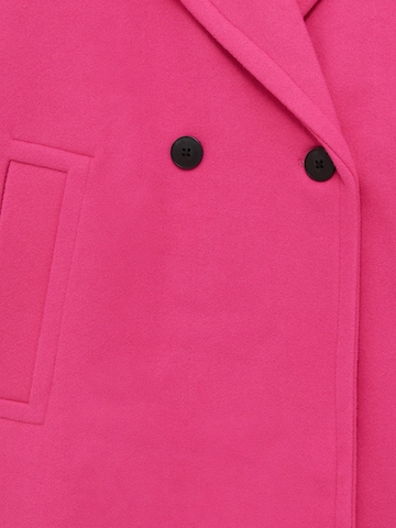 Pull&Bear Prehoden plašč | roza barva