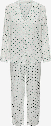 ONLY Pyjama 'LAURA' in Wit: voorkant