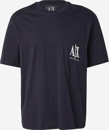 ARMANI EXCHANGE T-Shirt in Blau: Vorderseite