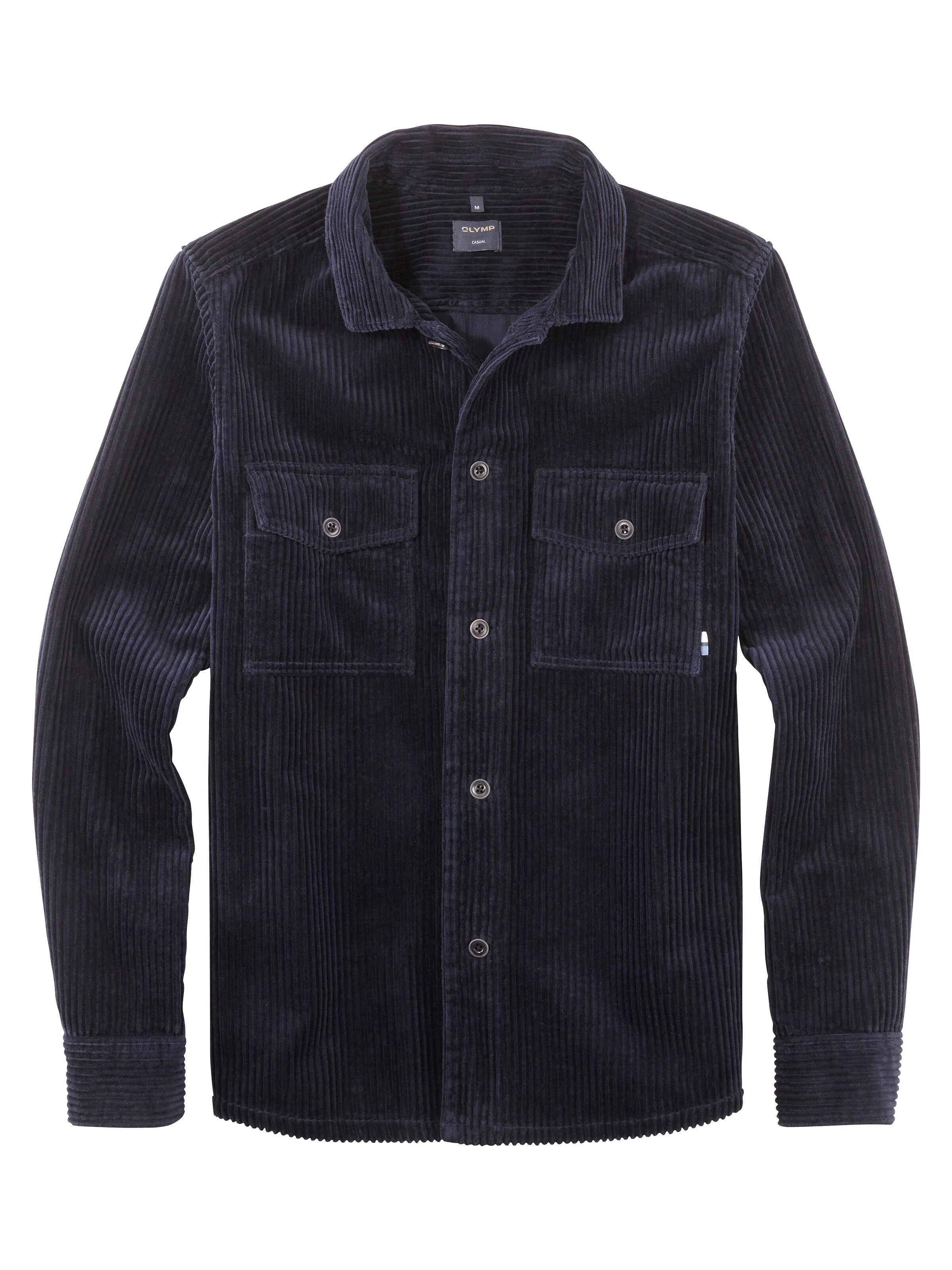 OLYMP Regular fit Button Up Shirt in Blue: front