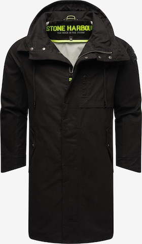 Manteau mi-saison 'Yaroon' STONE HARBOUR en noir