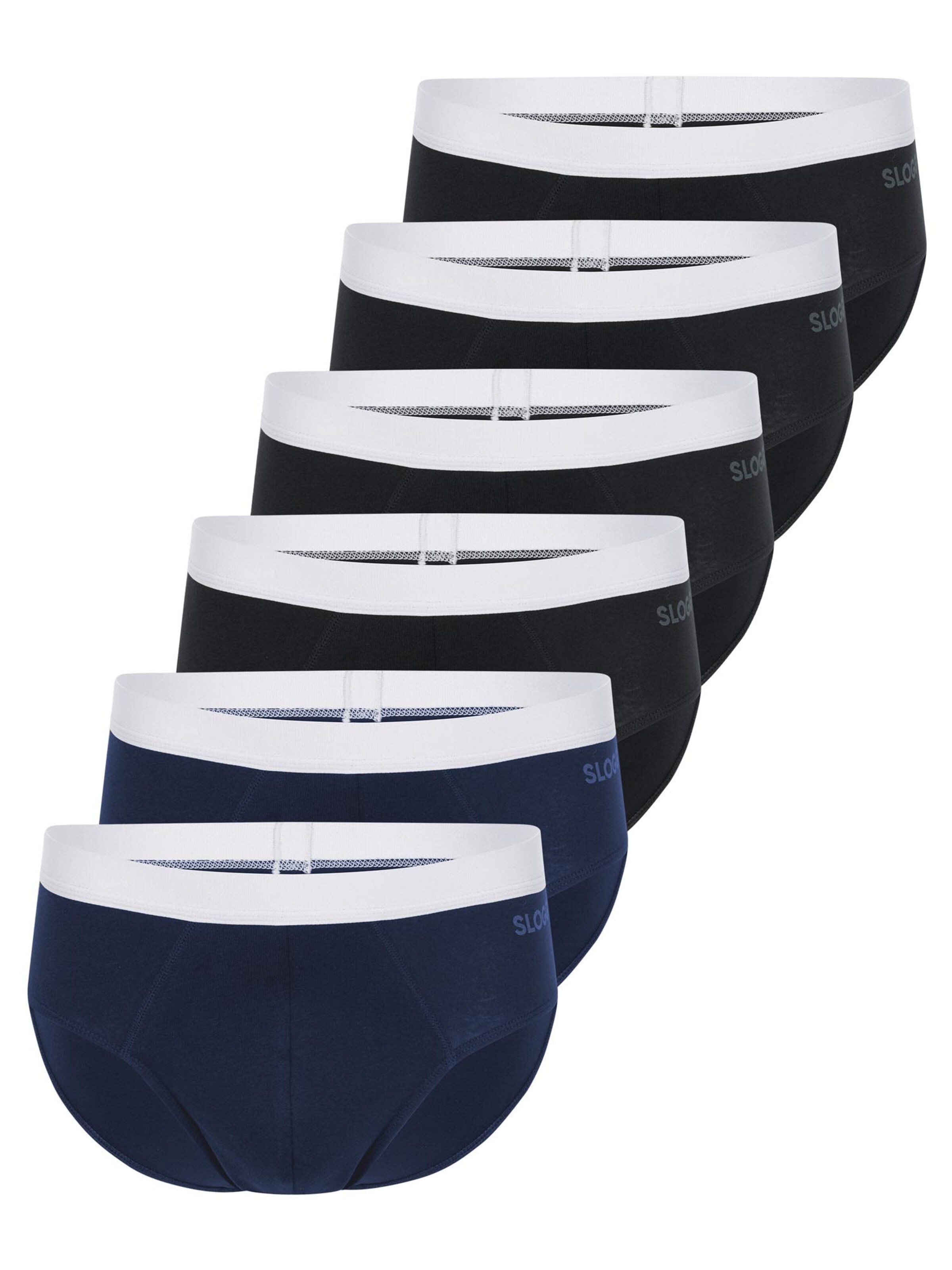 SLOGGI Slip 'men GO ABC 2.0'‌‌‌‌‌‌‌‌‌ in Blau: Vorderseite