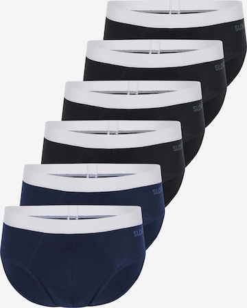 SLOGGI Slip 'men GO ABC 2.0' in Blue: front