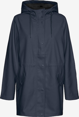 VERO MODA Funkcionalna jakna 'Malou' | modra barva: sprednja stran