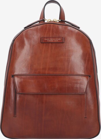 The Bridge Backpack 'Diana' in Brown: front