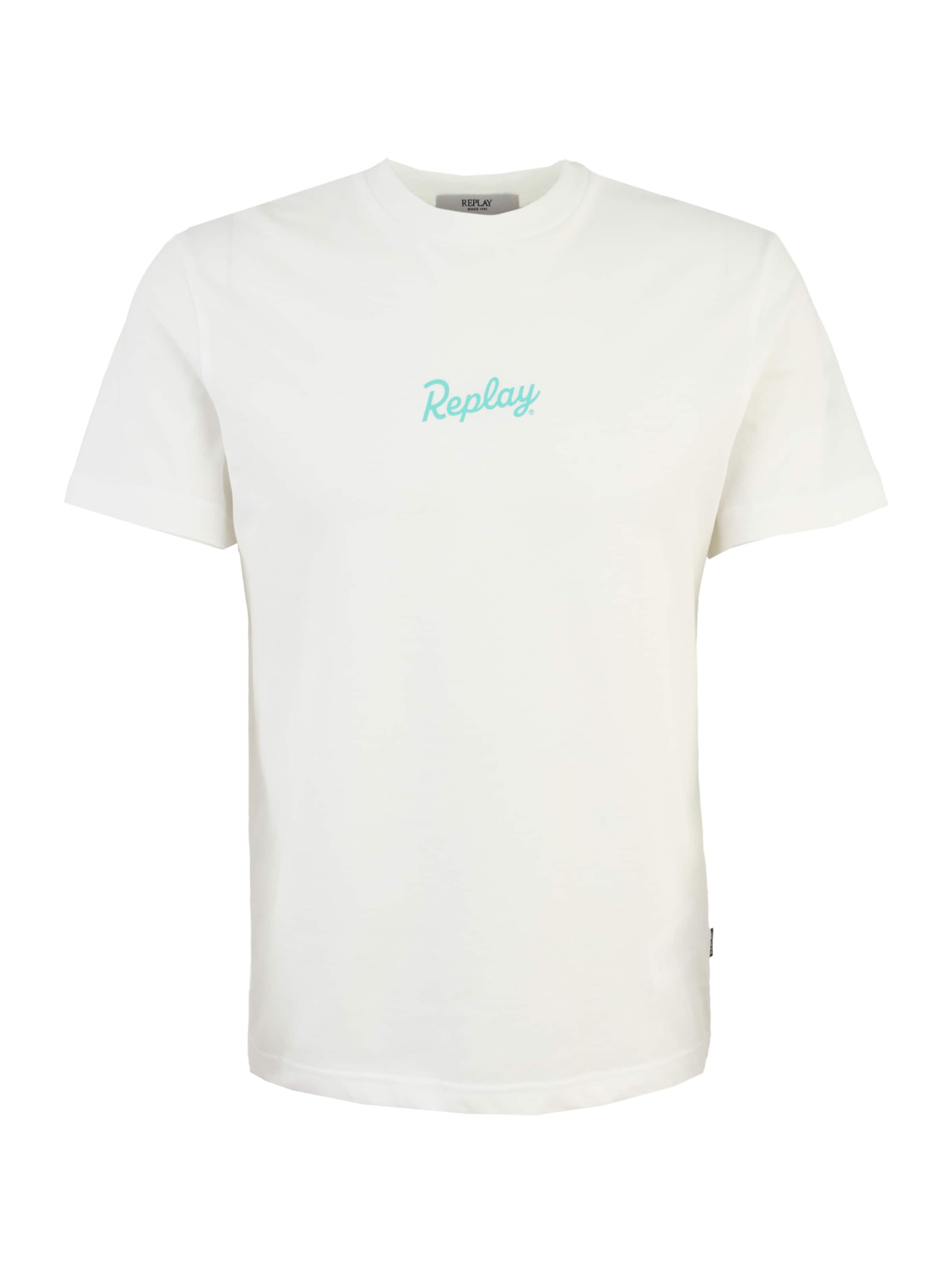 REPLAY T-Shirt in Weiß: Vorderseite