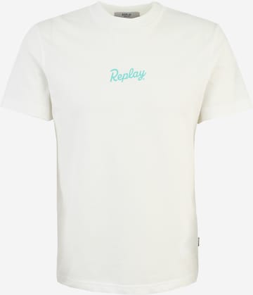 REPLAY T-Shirt in Weiß: Vorderseite