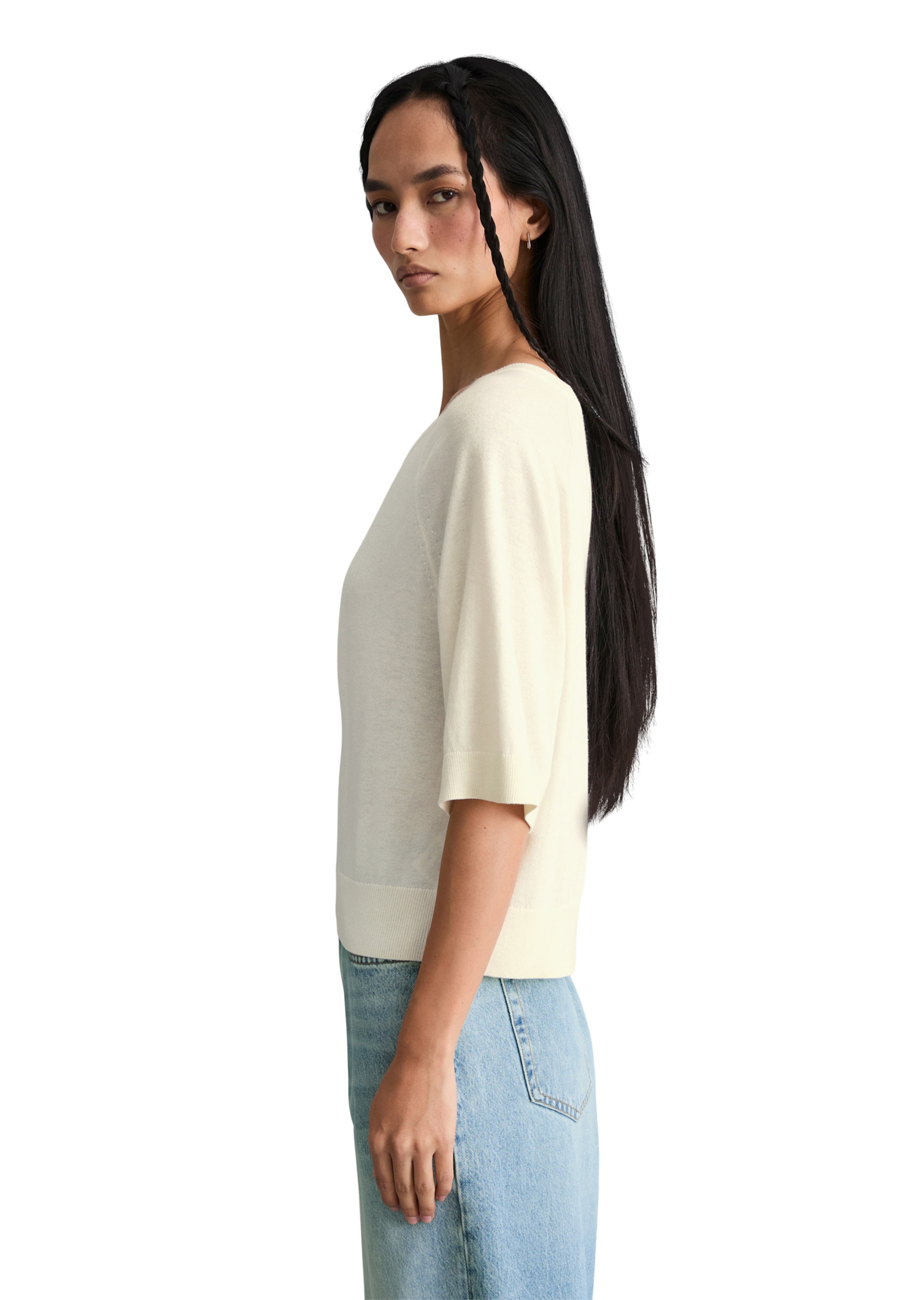 Marc O'Polo DENIM Pullover in Weiß