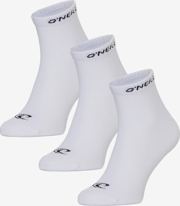 Chaussettes O'NEILL en blanc : devant