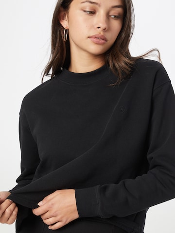 Rotholz Sweatshirt in Schwarz