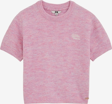 WE Fashion Neulepaita värissä vaaleanpunainen: etupuoli