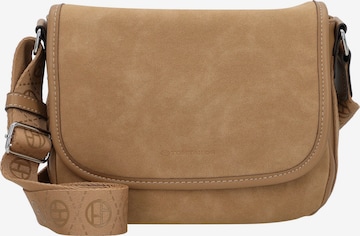 TOM TAILOR Handtas in Bruin: voorkant