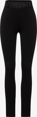 STREET ONE Skinny Leggings in Black: front