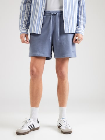 Regular Pantalon HOLLISTER en bleu : devant