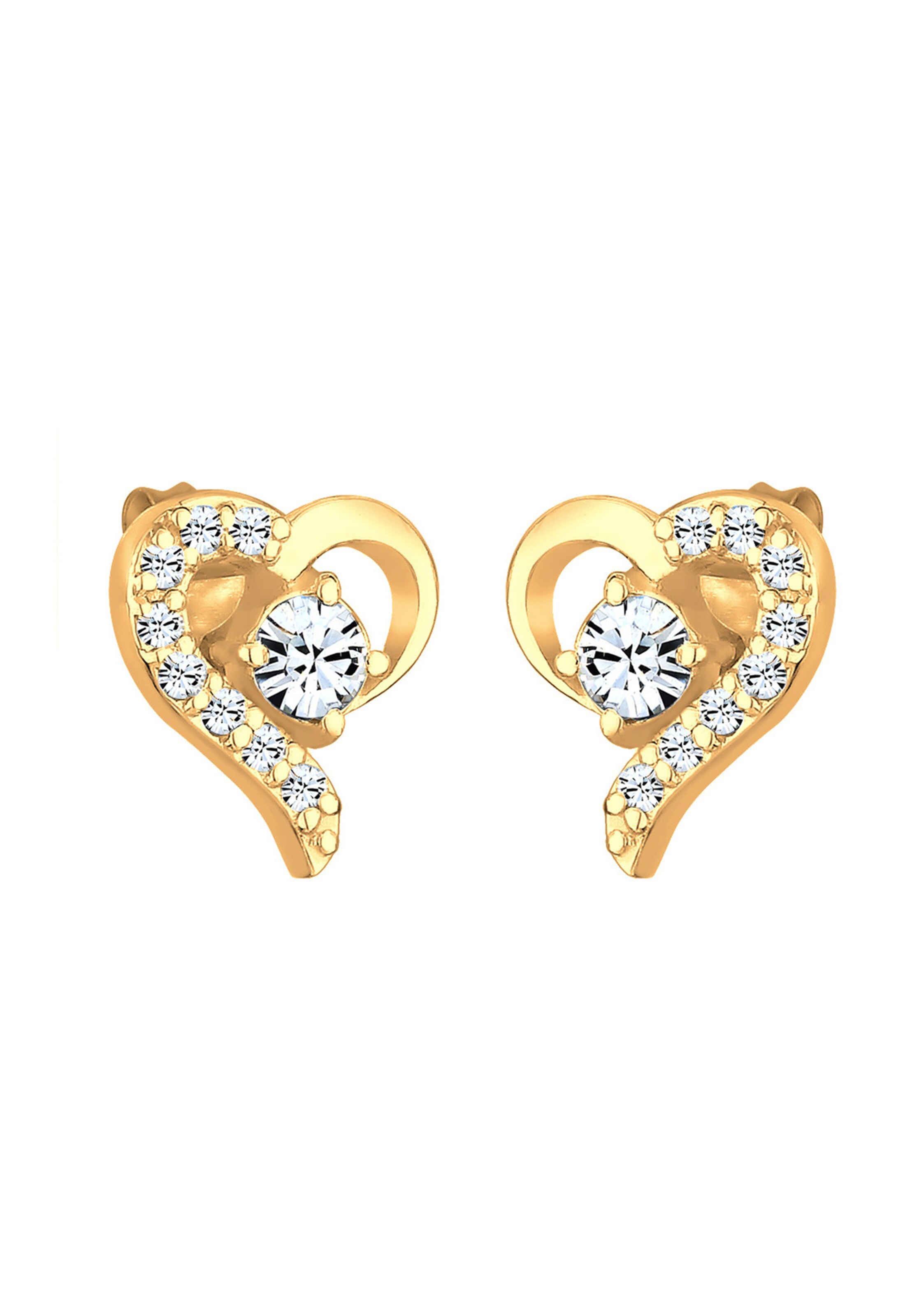 ELLI Earrings 'Herz' in Gold