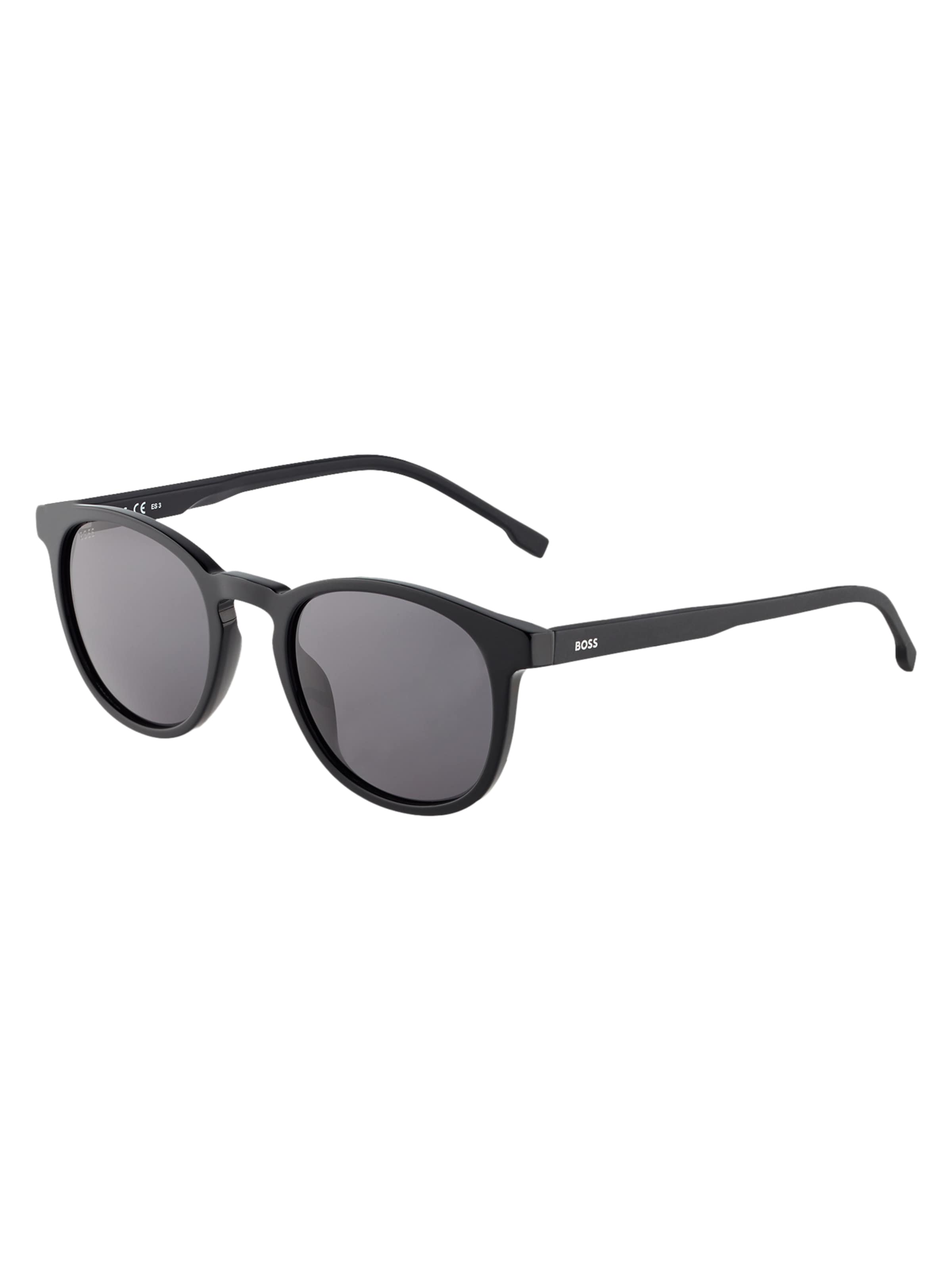 BOSS Sunglasses in Black: front