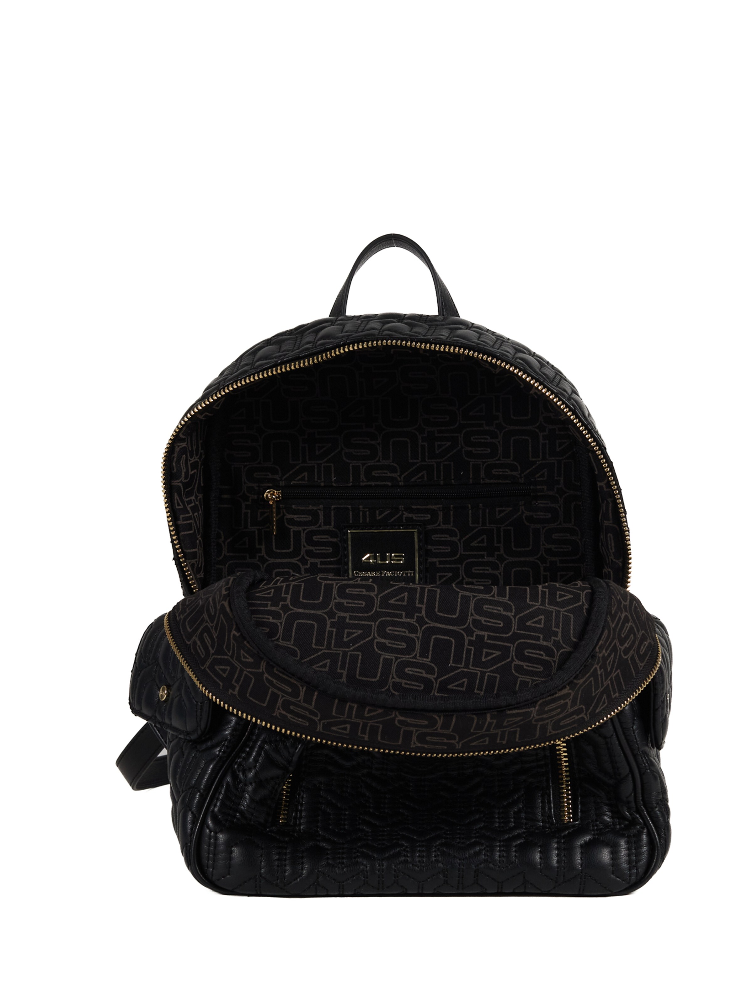 4US PACIOTTI Rucksack in Schwarz