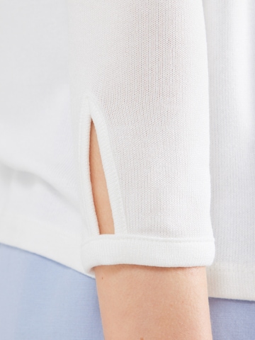 MORE & MORE Strickjacke in Weiß