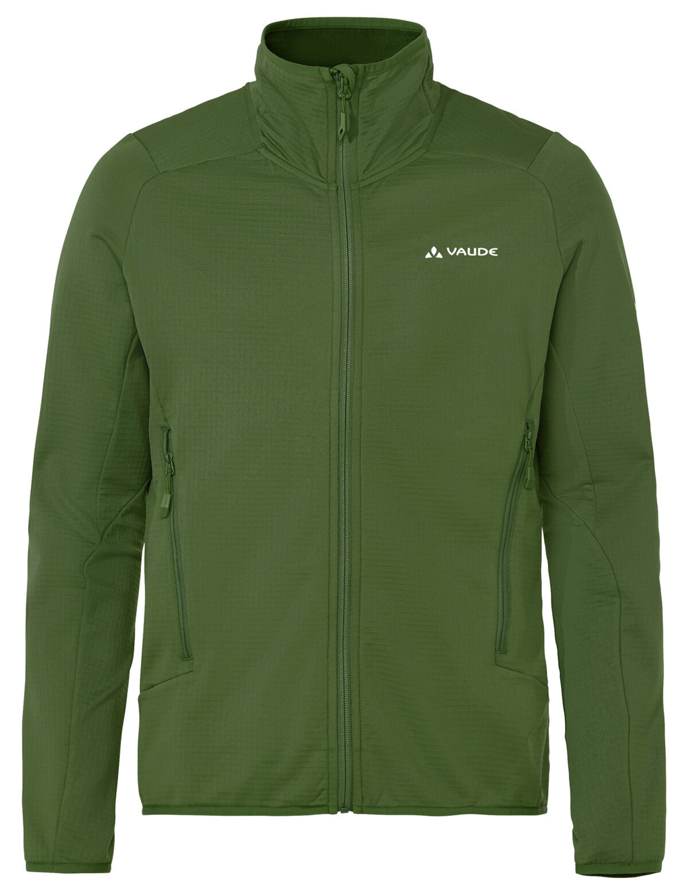 VAUDE Athletic fleece jacket 'Monviso' in Green: front