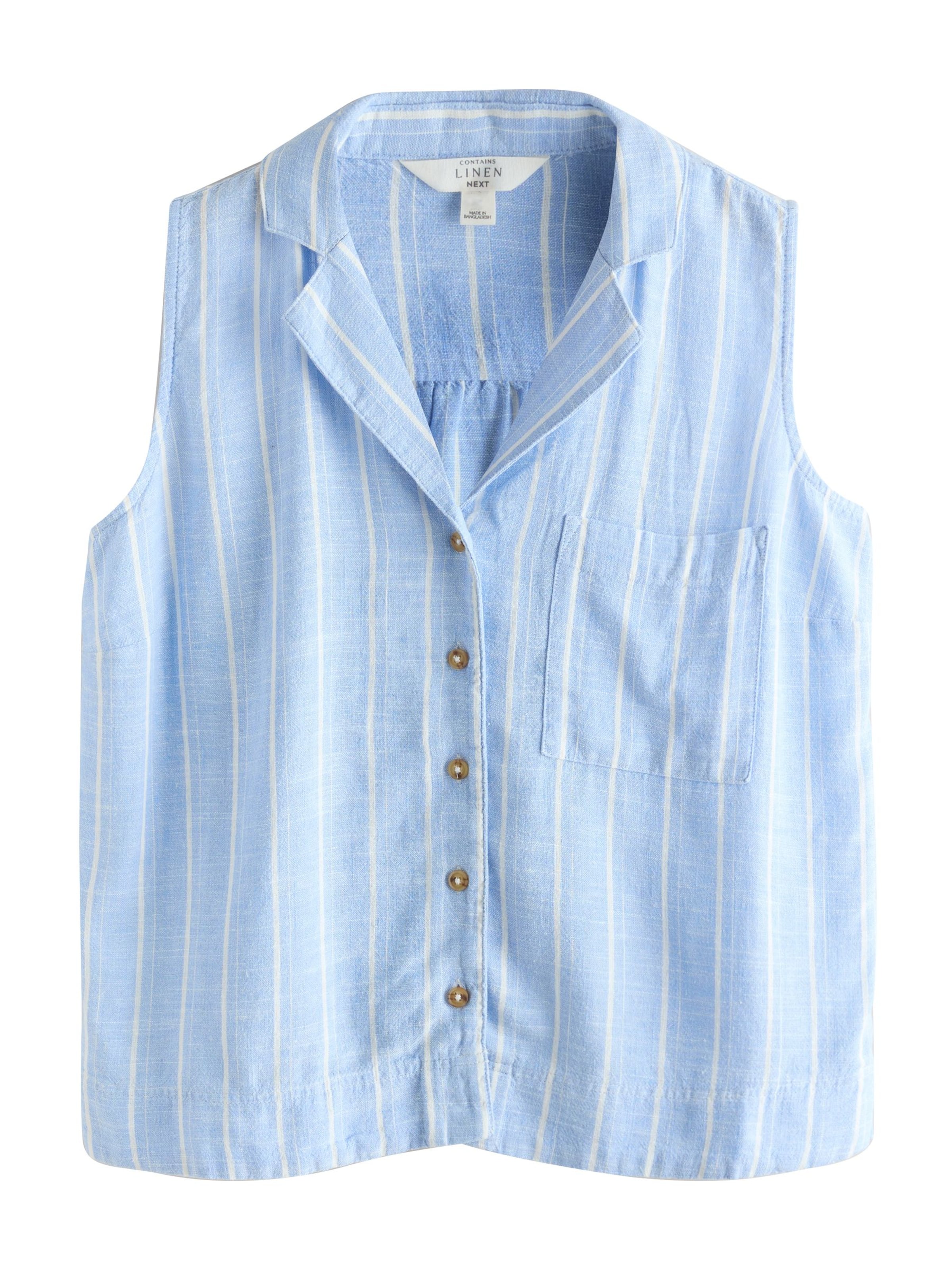 Next Blouse in Blauw: voorkant