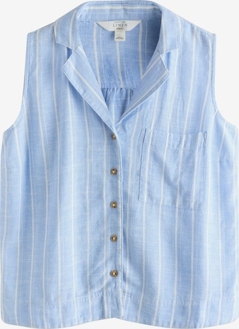 Chemisier Next en bleu : devant