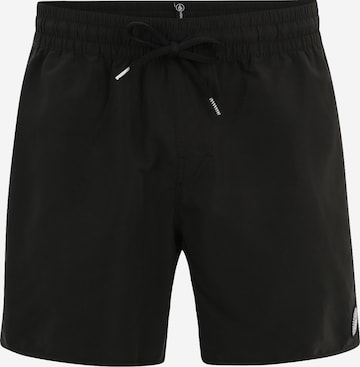 Volcom Swimming Trunks 'LIDO SOLID' in Black: front