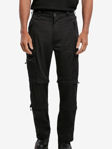 Brandit Regular Cargo Pants 'Savannah' in Black