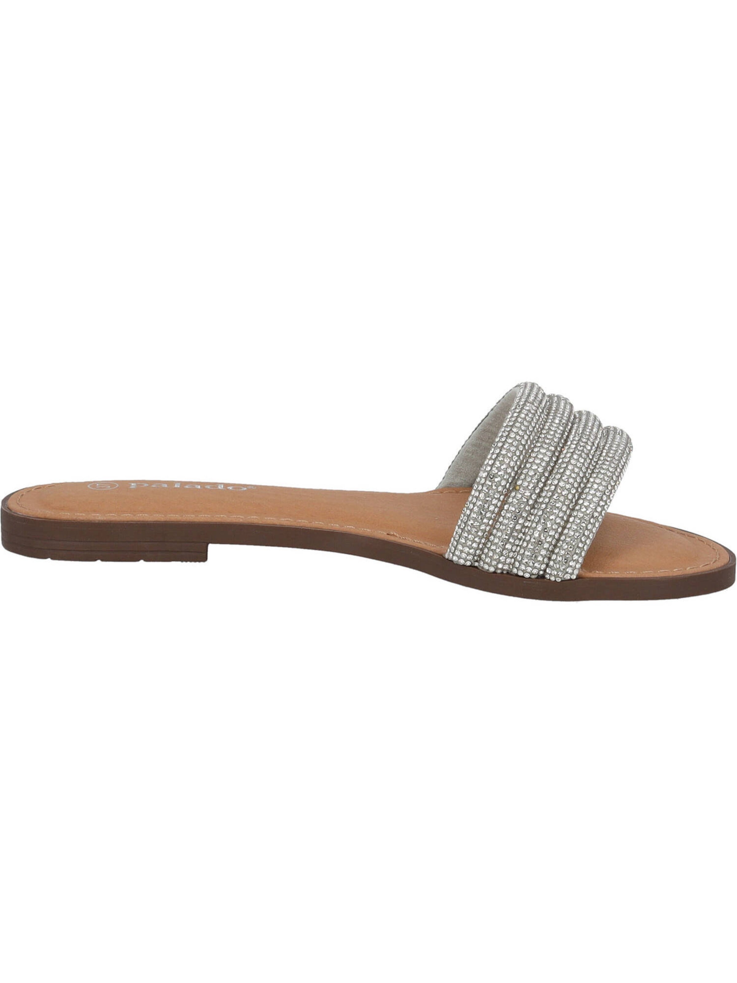 Palado by Sila Sahin Pantolette 'Jeemi' in Silber