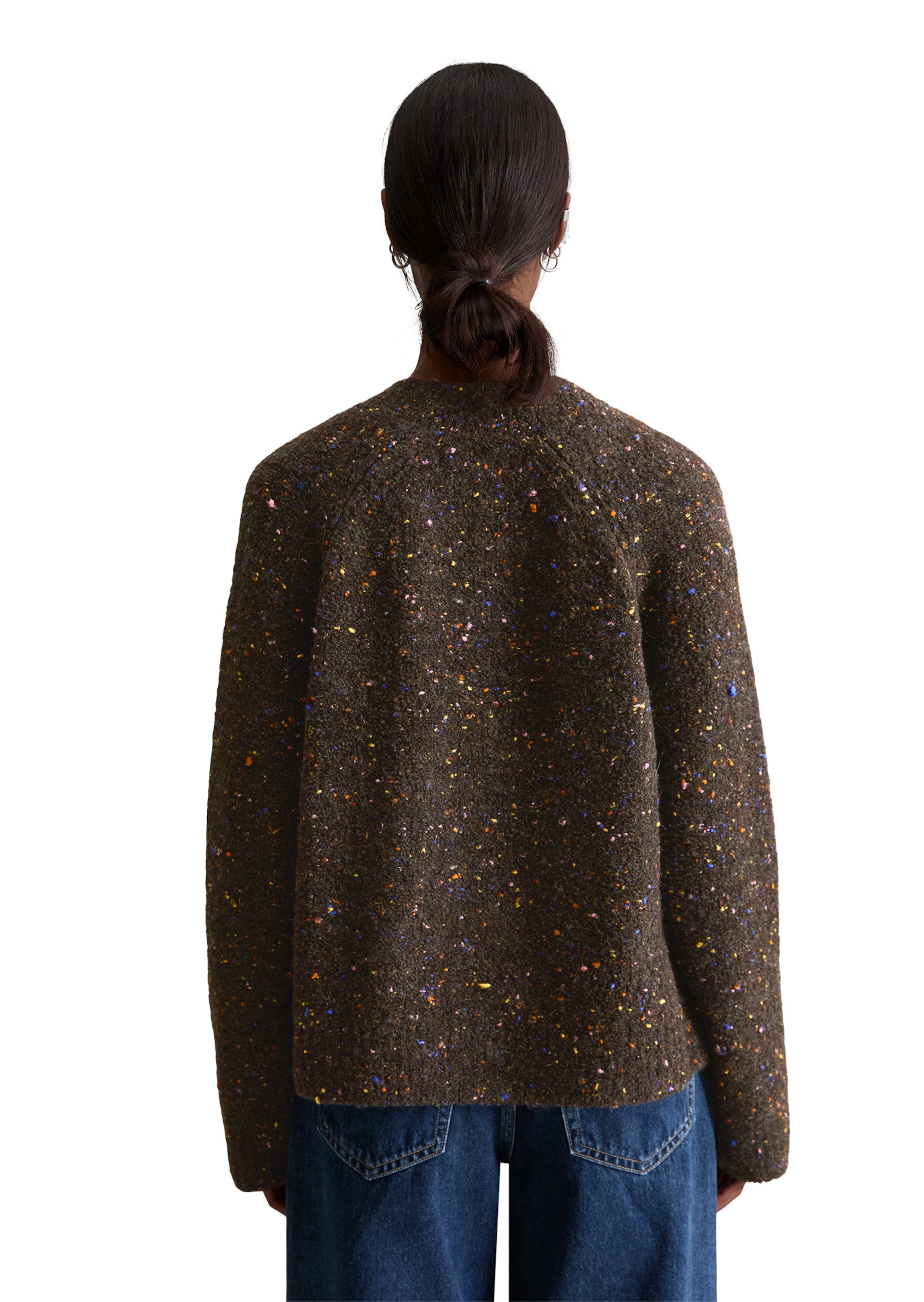 Marc O'Polo DENIM Strickjacke in Braun