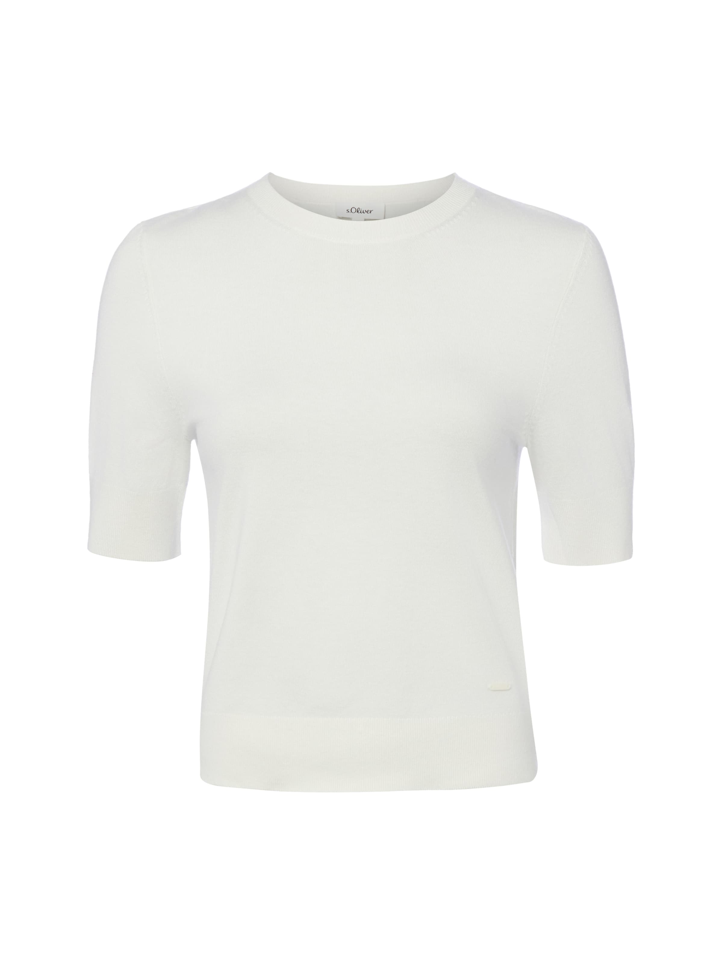 s.Oliver Sweater in White: front