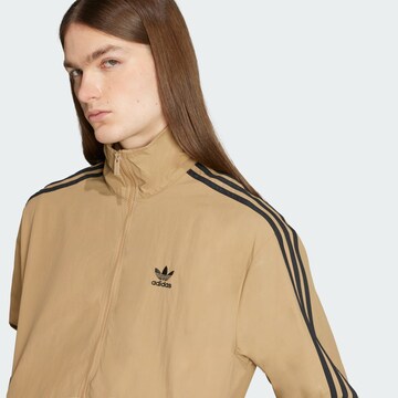 ADIDAS ORIGINALS Jacke 'Adicolor Firebird' in Braun