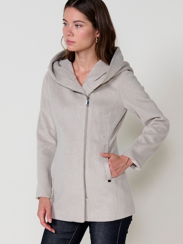 Manteau mi-saison KOROSHI en blanc