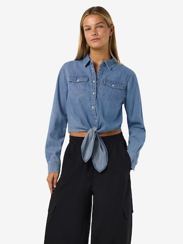 Noisy may - Blusa 'NMHelsa' em azul