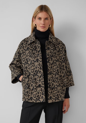 s.Oliver BLACK LABEL Mantel in Schwarz: Vorderseite