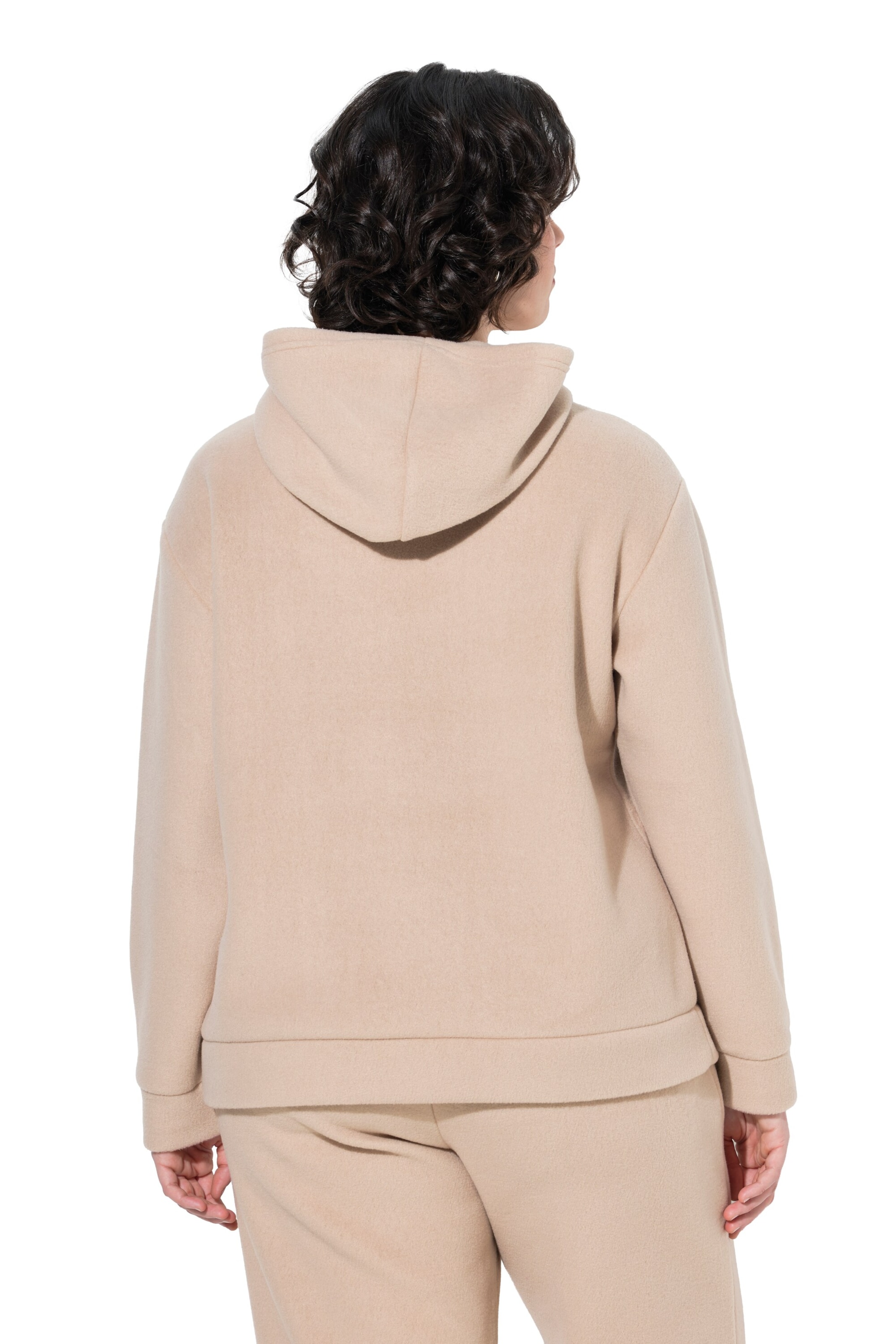 Ulla Popken Sweatshirt in Beige