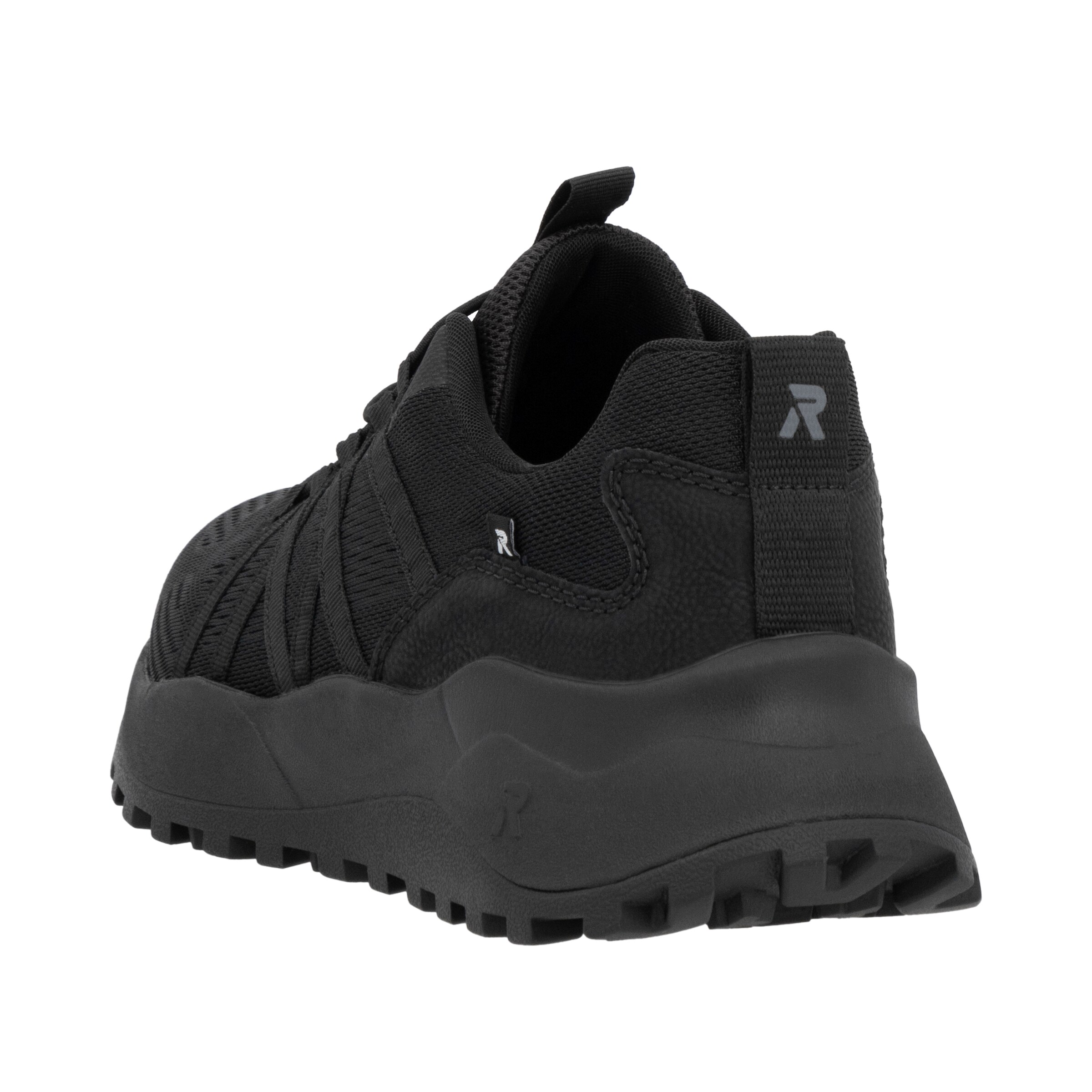 Baskets basses Rieker Sport en noir