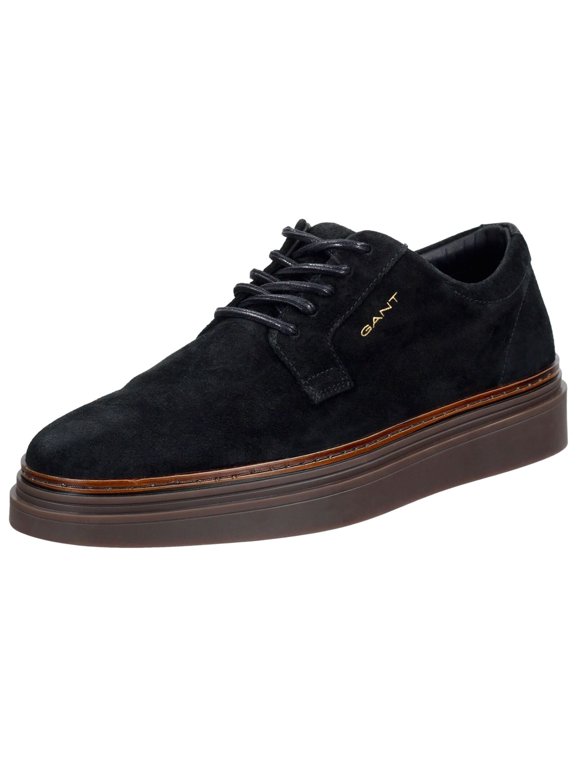 Baskets basses GANT en noir : devant