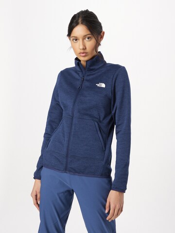 THE NORTH FACE - Casaco de velo 'CANYONLANDS' em azul: frente