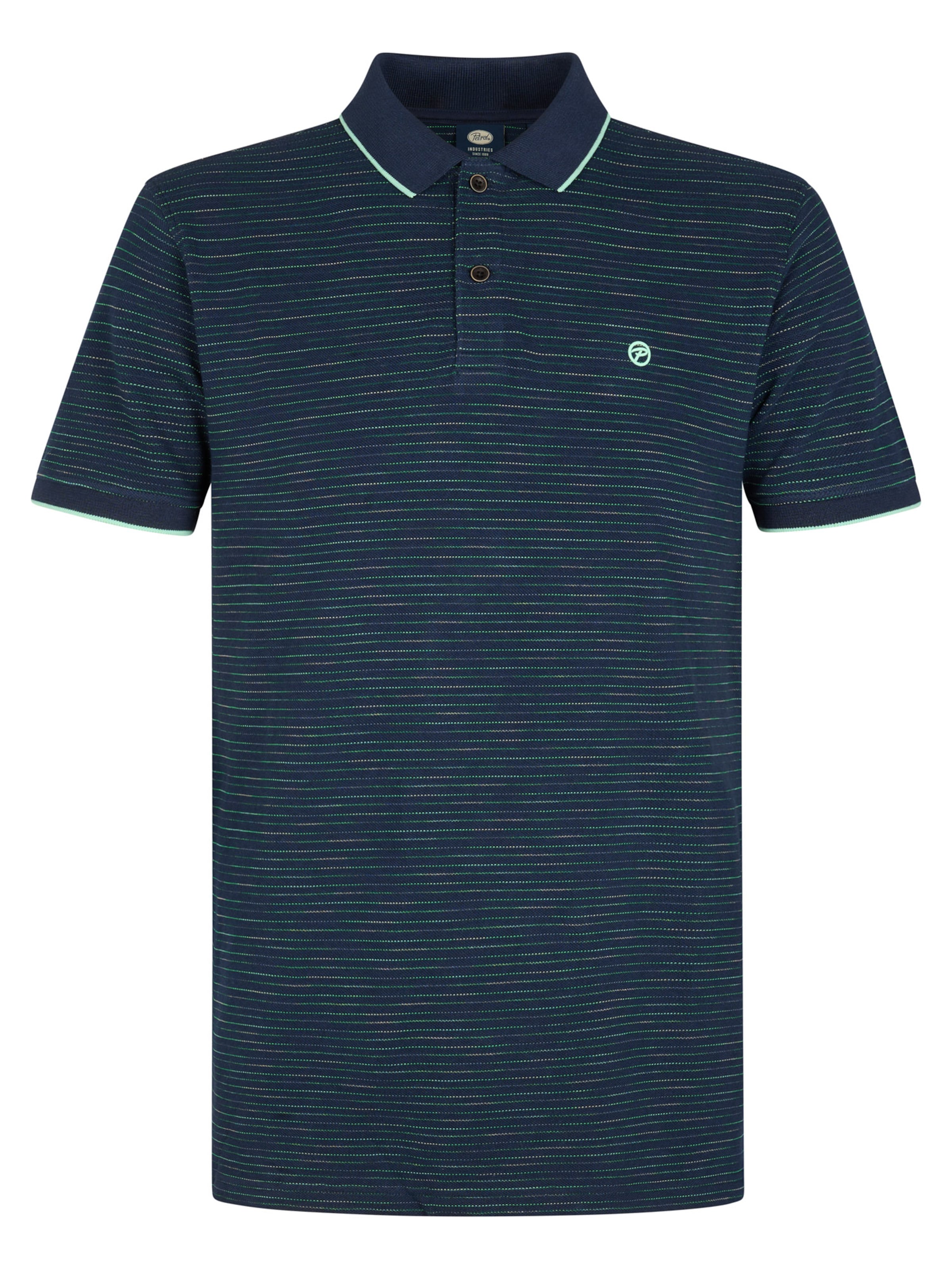 PETROL INDUSTRIES MEN Shirt in S in de kleur Ultramarine blauw, Productweergave