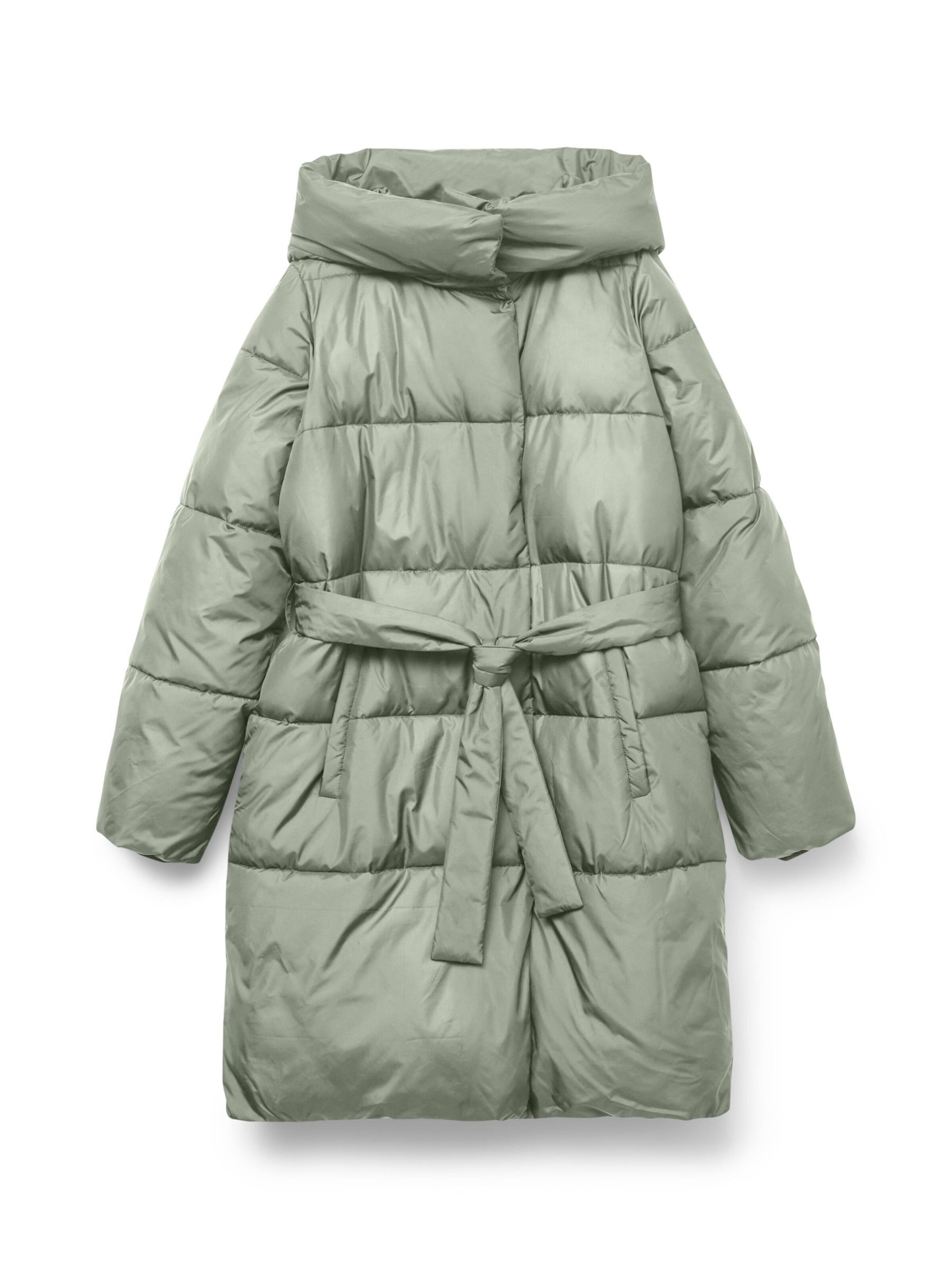 VERO MODA Vinterjakke i pastelgrøn, Produktvisning