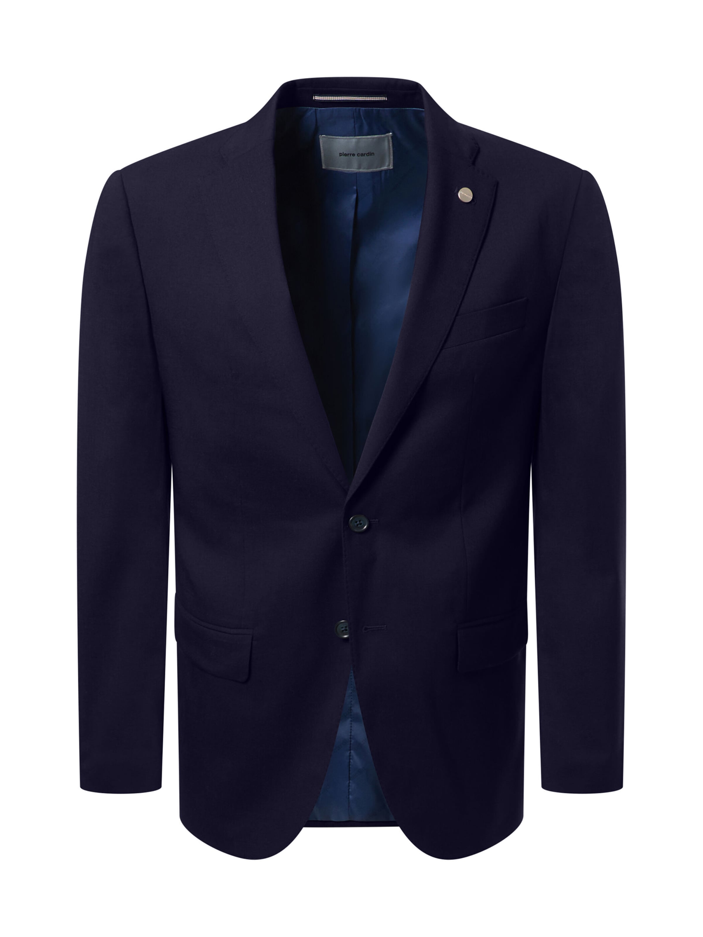 PIERRE CARDIN Slim fit Colbert 'Grant' in Blauw: voorkant