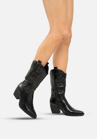 Stivale da cowboy di Elara in nero