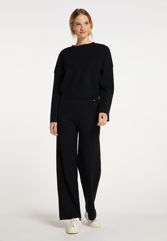 DreiMaster Maritim Pullover in Schwarz