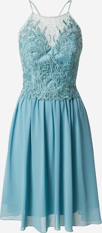 žalia mascara Kokteilinė suknelė: priekis