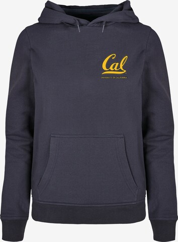 Merchcode Sweatshirt 'Berkeley University - CAL' in Blue: front