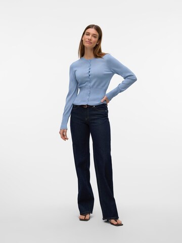 VERO MODA Strickjacke 'VMPelia' in Blau